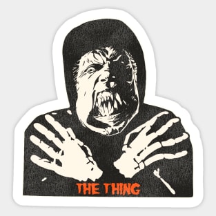 The Thing Ghost Sticker